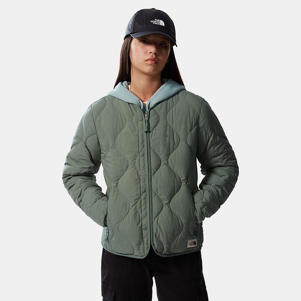 The North Face Winter Jacket Womens Australia - The North Face M66 Green Military (UTA-980271)